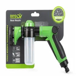 Pistolet do węża ogrodowego zraszacz ogrodowy z dozownikiem 9 trybów divodv-5907451388532