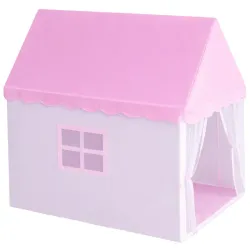 Namiot domek zamek dla dzieci pałac do pokoju domu ogrodu różowy duży-5907451380277