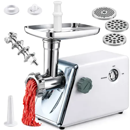 Maszynka do mielenia mięsa do nadziewnia kiełbasy 600w 3 sitka-5907451389904
