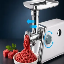 Maszynka do mielenia mięsa do nadziewnia kiełbasy 600w 3 sitka-5907451389904