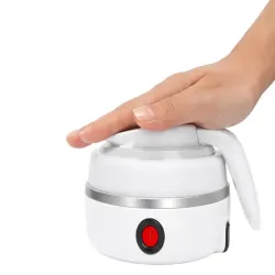 Składany czajnik 0.6L elektryczny silikonowy turystyczny podróżny mały-5907451381502