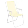 Krzesło turystyczne składane z oparciem plażowe ogrodowe kempingowe-5907451383971